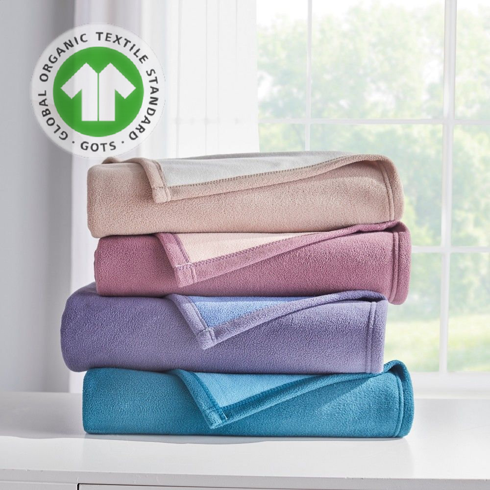 BrylaneHome Bh Studio Reversible Fleece Blanket - King, Peacock.jpg